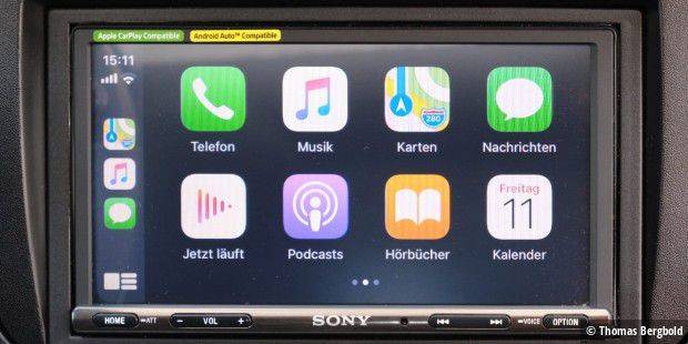 Sony XAV-AX3005DB w teście: Radio samochodowe z Carplay, Android Auto i DAB+